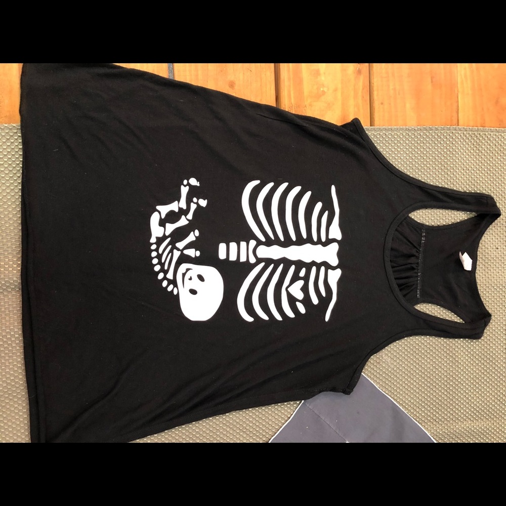 Maternity Tank top - skeleton